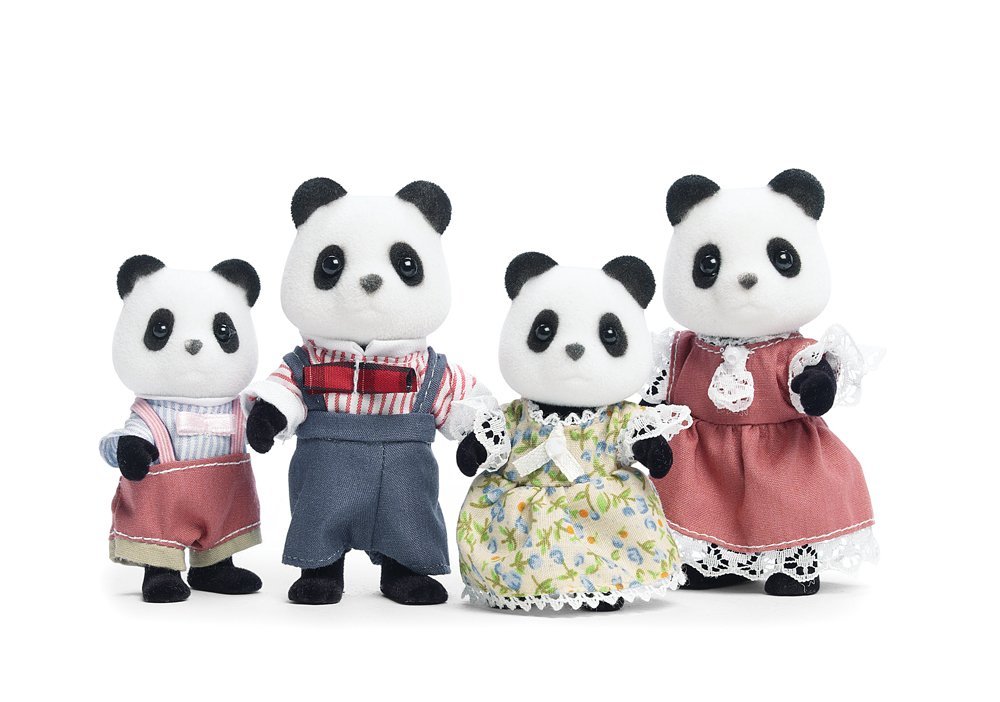 Sylvanian families- PANDA -CALA RODZINKA