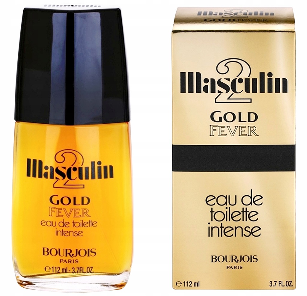 BOURJOIS MASCULIN 2 GOLD FEVER EDT FOLIA 112 ml