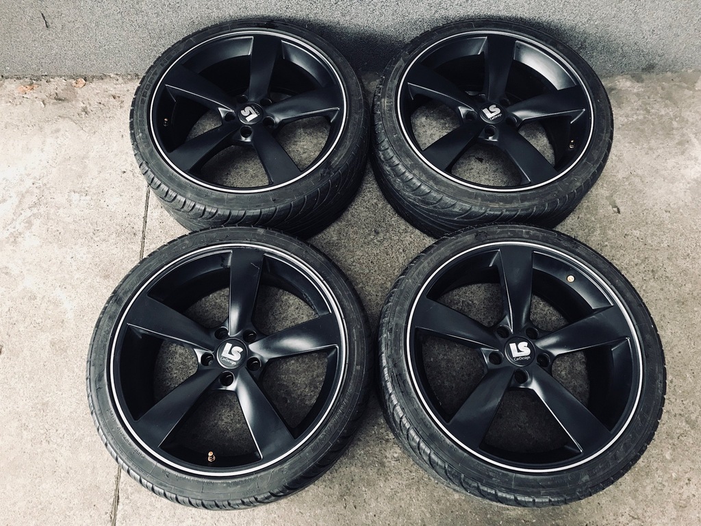 FELGI AUDI ROTOR CZARNE 8.5JX19'' 5X112 ET35 FV23%