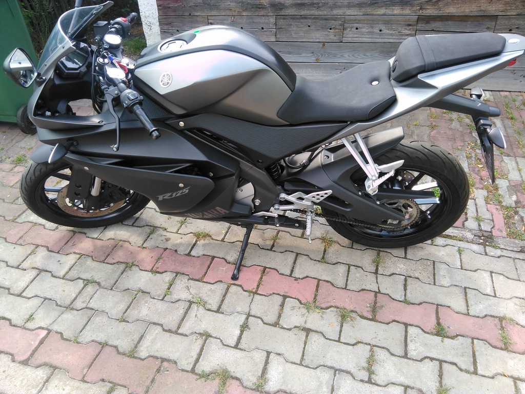 Yamaha R125 matt grey 2014
