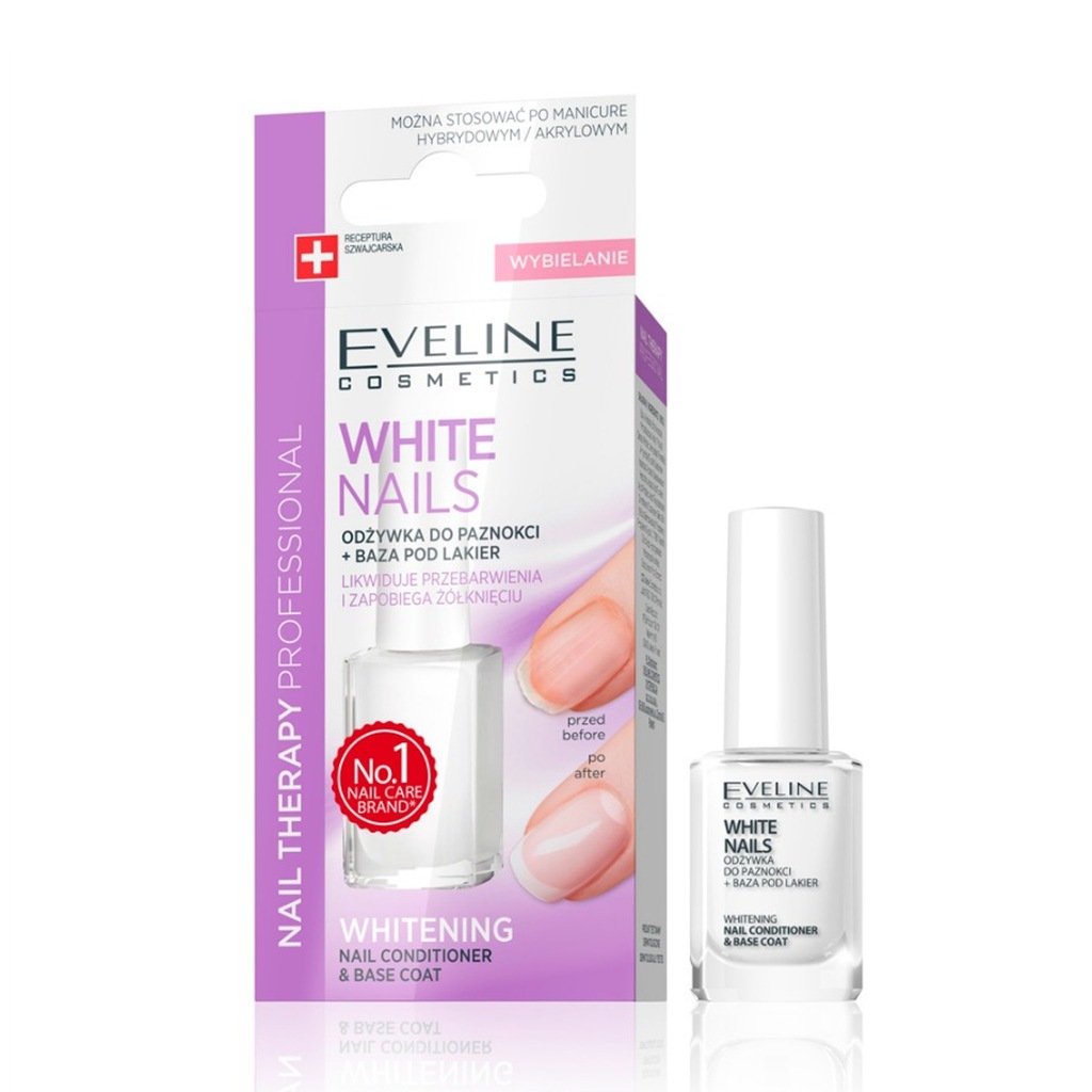 EVELINE WHITE NAILS WYBIELAJĄCA ODŻYWKA DO PAZNOKC