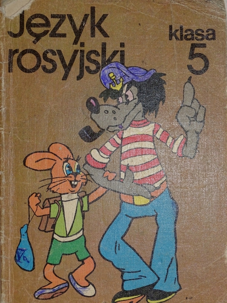 JĘZYK ROSYJSKI KLASA 5 PODSTAWOWA PRL 1988 WSIP