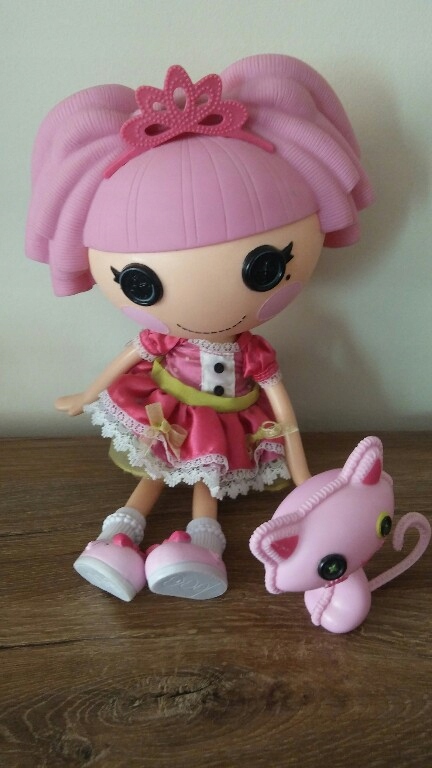 Lalaloopsy Klejnotka z kotkiem DUŻA 33 CM