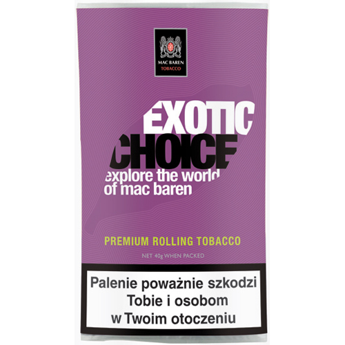 Tytoń papierosowy Mac Baren Exotic - 2015r. HIT!