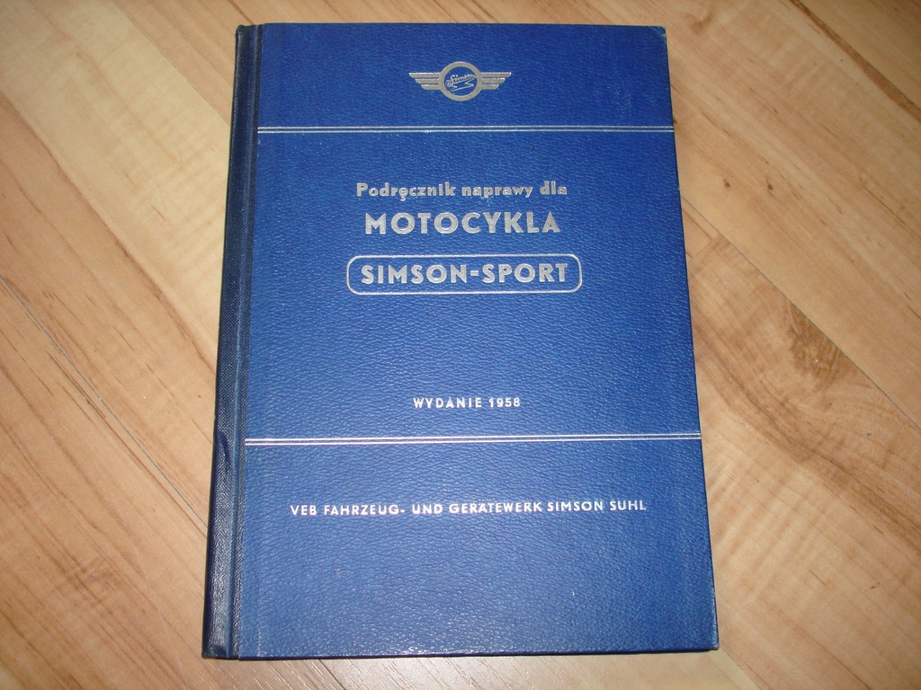 Naprawa Motocykla Simson -Sport Awo Simson 1958r.