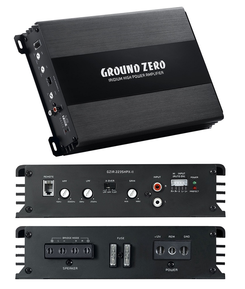 カーオーディオ GROUND ZERO GZIA 2235HPX-II GZIA 2235HPX-II – E:S