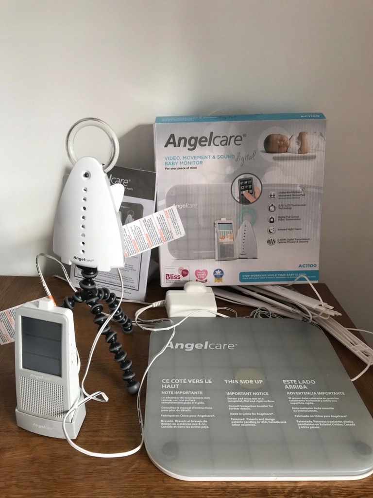 Angelcare AC1100 - monitor oddechu + niania