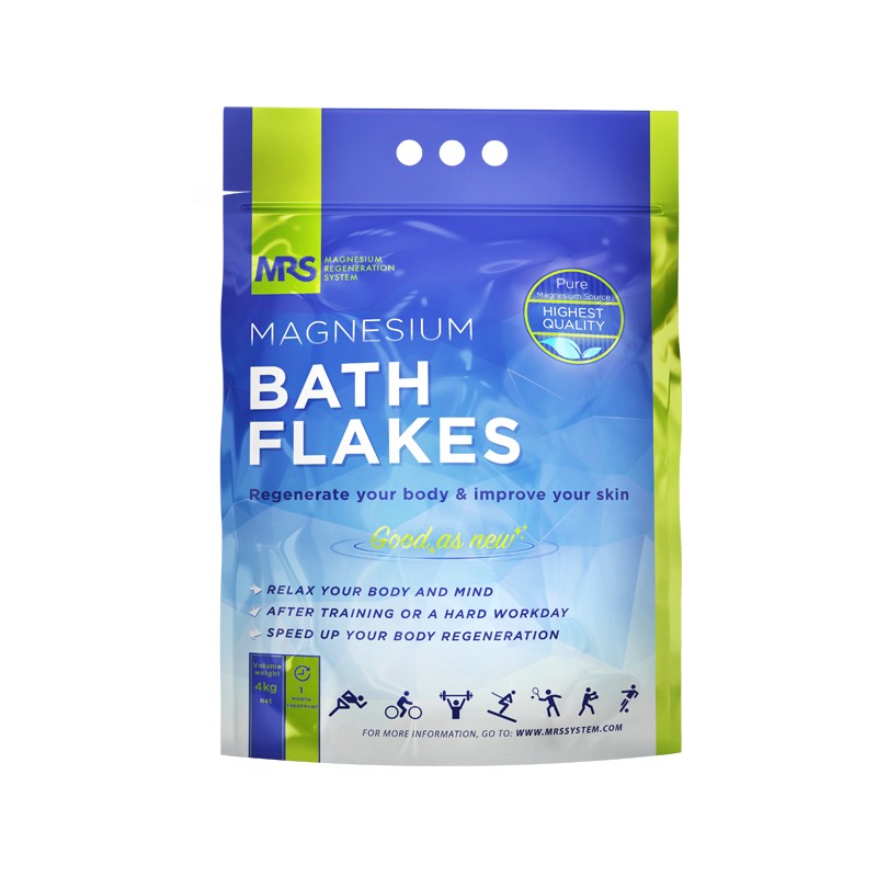 MAGNESIUM BATH FLAKES 4 KG CHLOREK MAGNEZU KRAKÓW 7037658702
