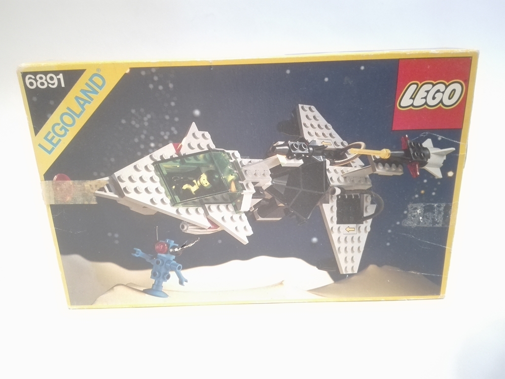 Lego 6891 Space Gamma V Laser Craft 1985 unikat