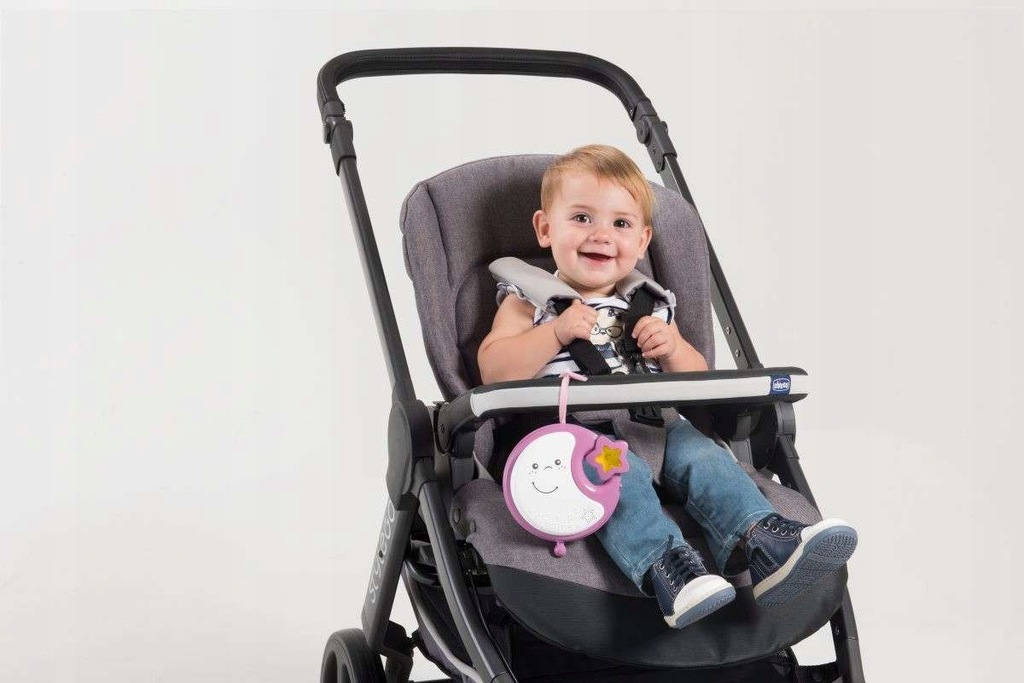 CHICCO NEXT2ME KARUZELA NA ŁÓŻECZKO RÓŻOWA SZUM 7664963778