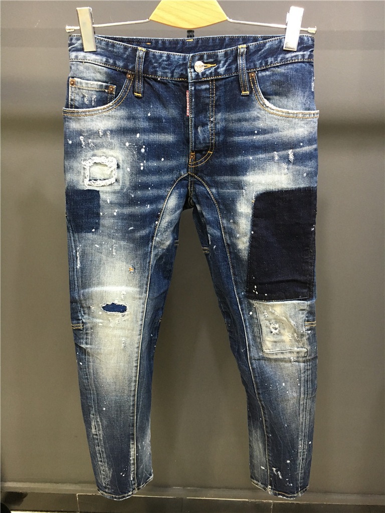 DSQUARED Spodnie jeansowe męski -NA ZAMÓWIENIE-7