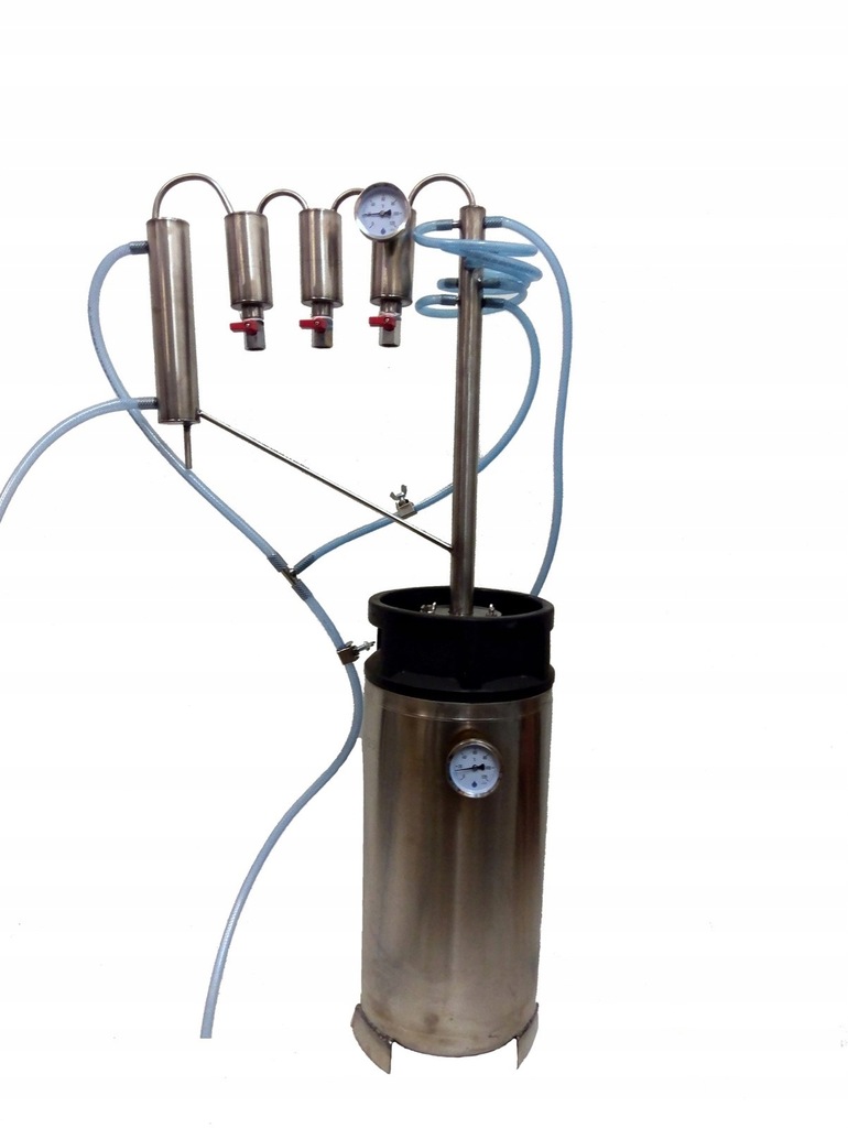DESTYLATOR ZBIORNIK 20 l ELEKTRYCZNY REFLUX KEG 3