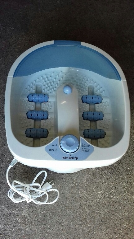 masażer do stóp roller bubble spa