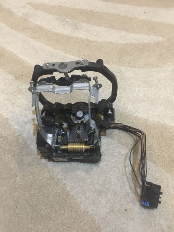 Mechanizm skrętu soczewki bixenon Audi A6 C6