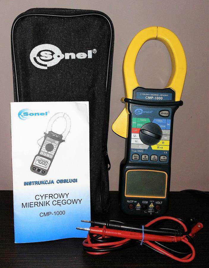 Miernik cęgowy Sonel CMP-1000