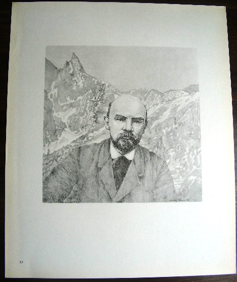 LENIN LENIN W ZAKOPANEM M. WĄSOWSKA GRAFIKA