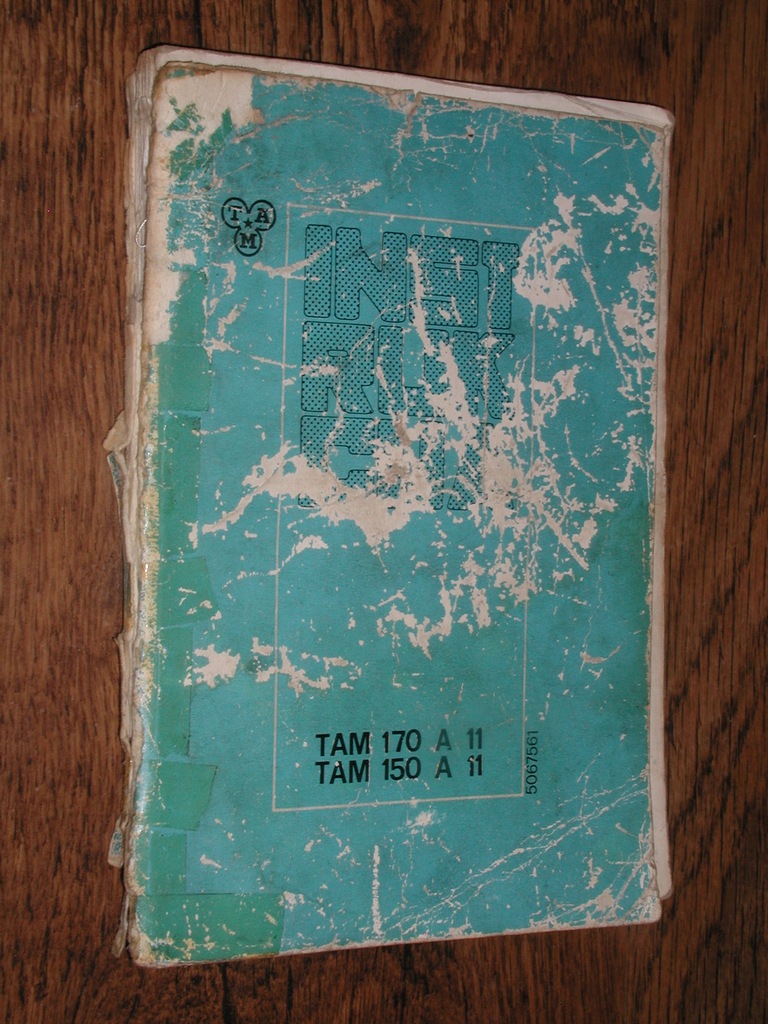 Instrukcja obslugi eksploatacyjnej AUTOBUS TAM 170