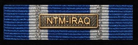 Baretki Medal NATO za misję Irak z wpinką NTM-IRAQ