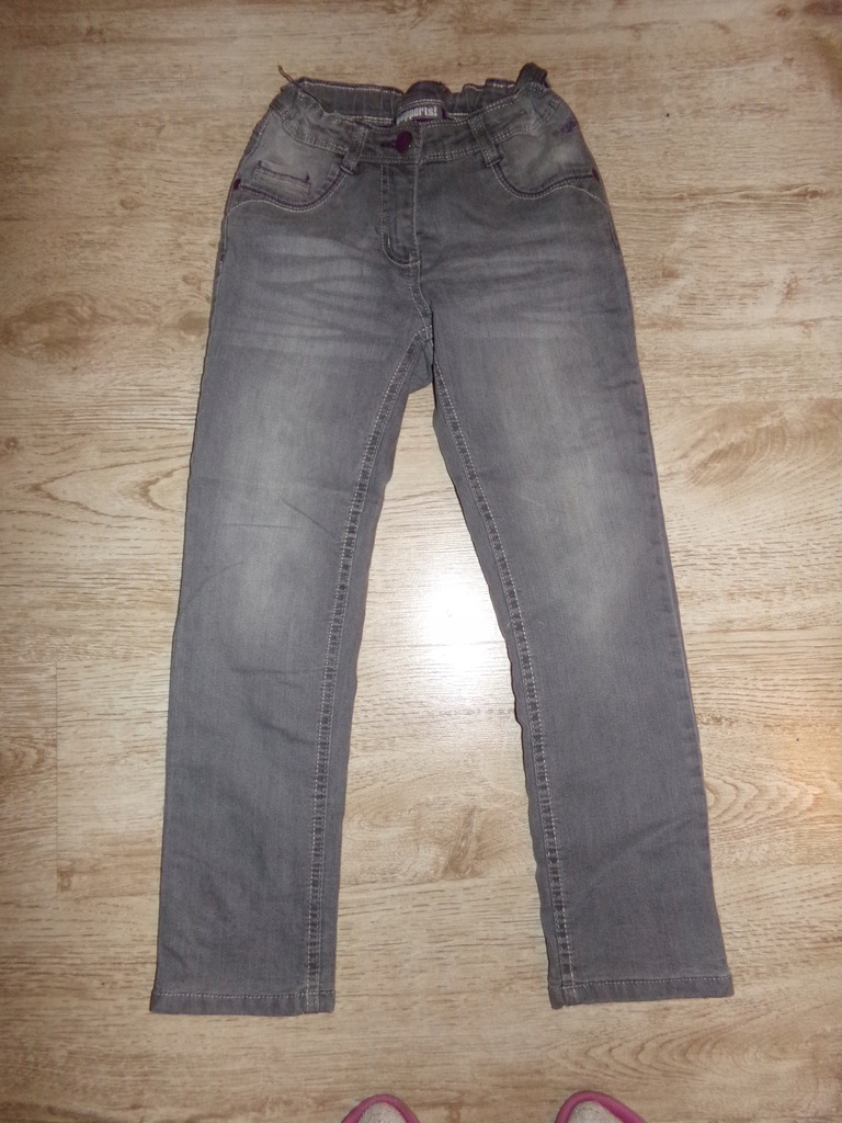 Spodnie jeans ocieplane peperts! 128 cm(7-8 lat)