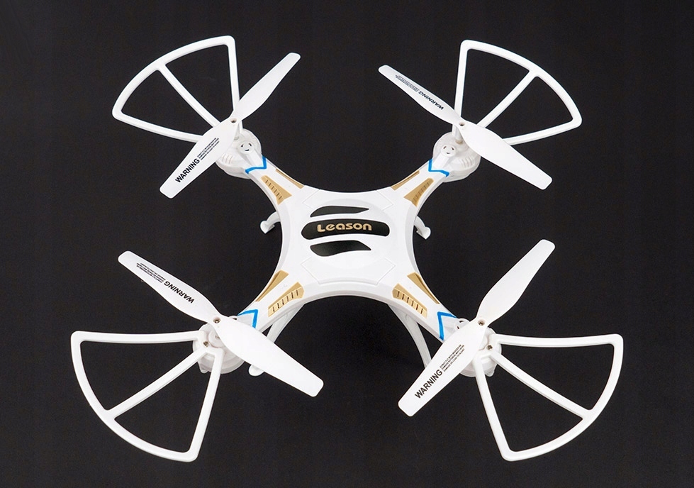 DUŻY DRON PRO LEASON 129 PAD RC LED Z AKUMULATOREM