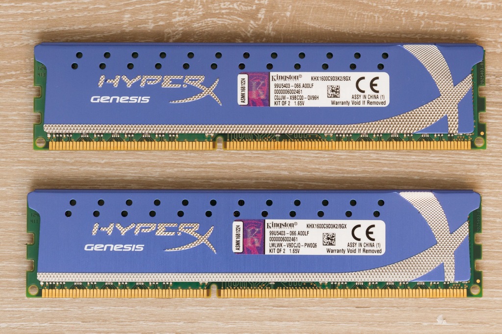 8GB Kingston HyperX Genesis DDR3 2x4GB 1600MHz CL9 - 7209442519 ...