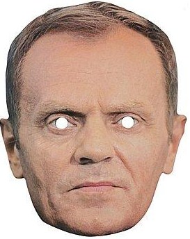 Tusk Donald premier PO maska halloween