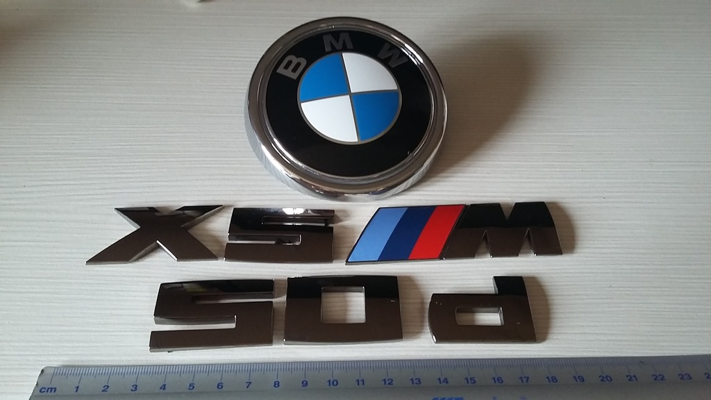 BMW X5 F15 201317 KLAPA M ZNACZEK EMBLEMAT NAPIS