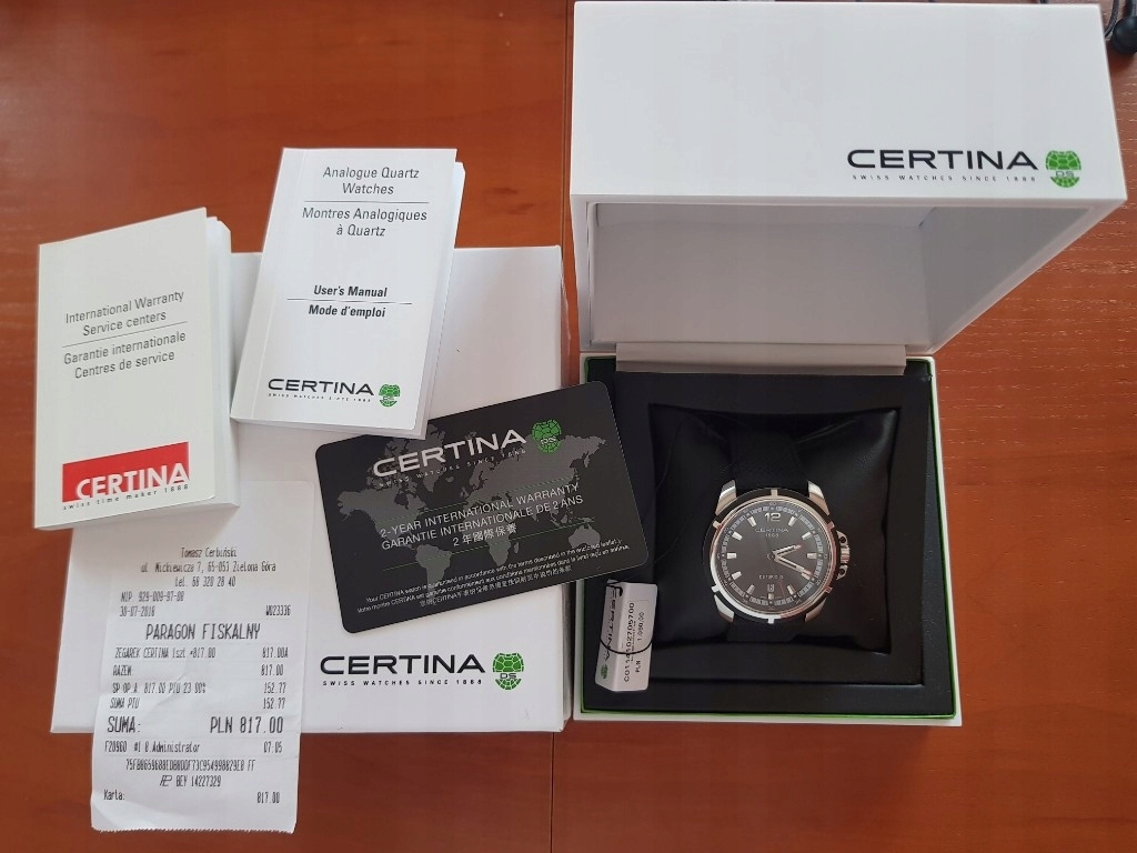 Zegarek Certina DS Furious C011.410.27.057.00