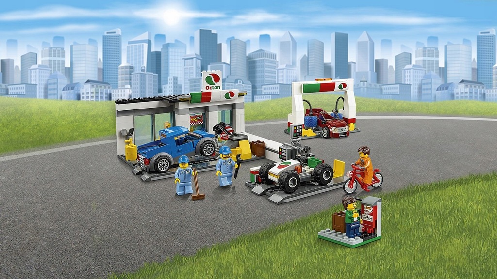 8semka LEGO CITY 60132 STACJA PALIW NOWY BYDGOSZCZ - 7721427245 ...