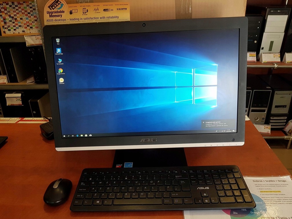 Komputer All-In-One 22'' Asus ET2230 4x1,8 6GB 1TB