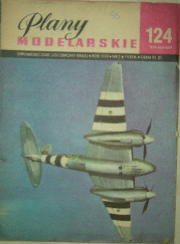 Plany Modelarskie-124-Masquito FB MK VI-