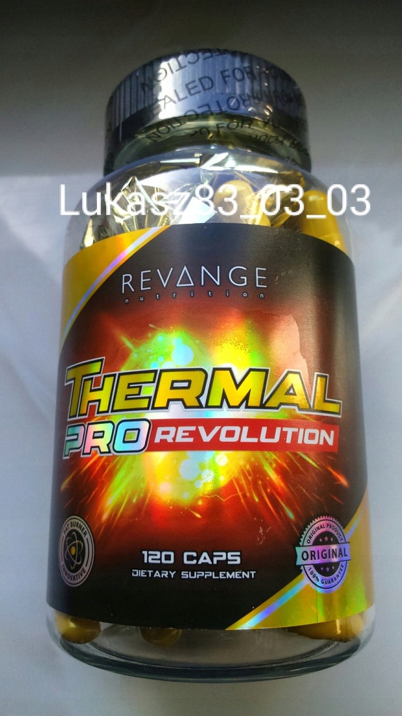 THERMAL PRO REVOLUTION 120 KAPS. MA HUANG EFEDRYNA