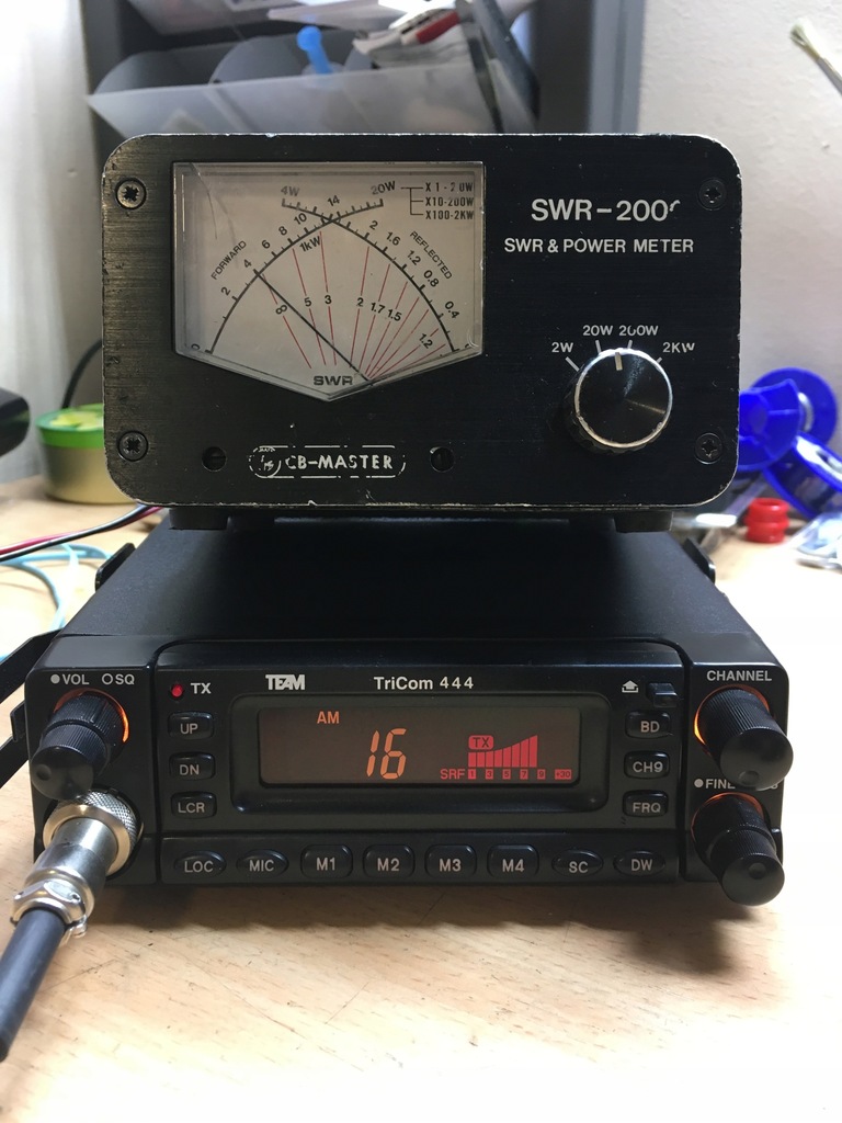 CB radio Team 444 Bandy AM/FM/SSB panel 7686577213 oficjalne