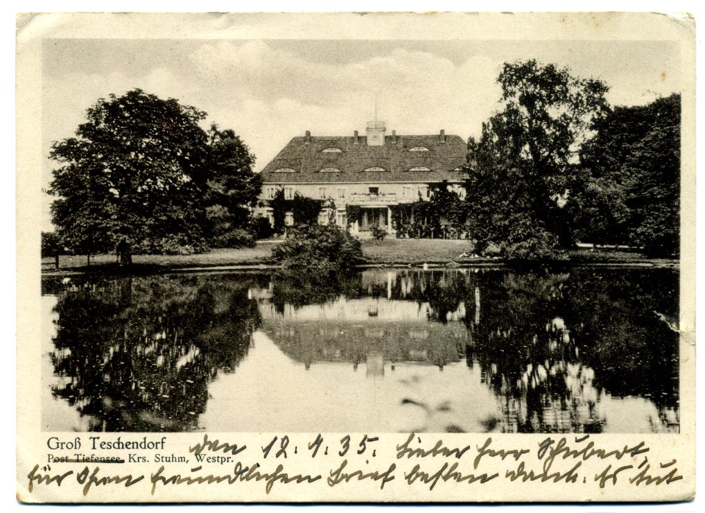 Cieszymowo - Teschendorf pow.Sztum - Pałac