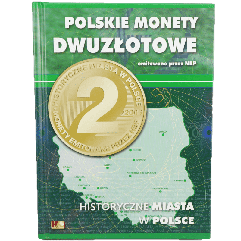 ALBUM Historyczne Miasta w Polsce + 32 MONETY
