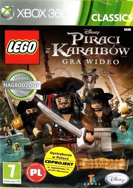 Lego Piraci Z Karaibow Nowa Po Polsku X360 Prezent 7072807137 Oficjalne Archiwum Allegro