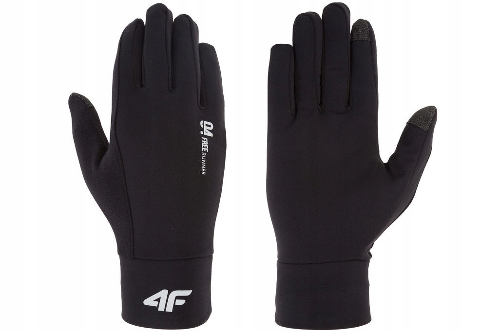 Rękawiczki 4F czarne H4Z18 REU002