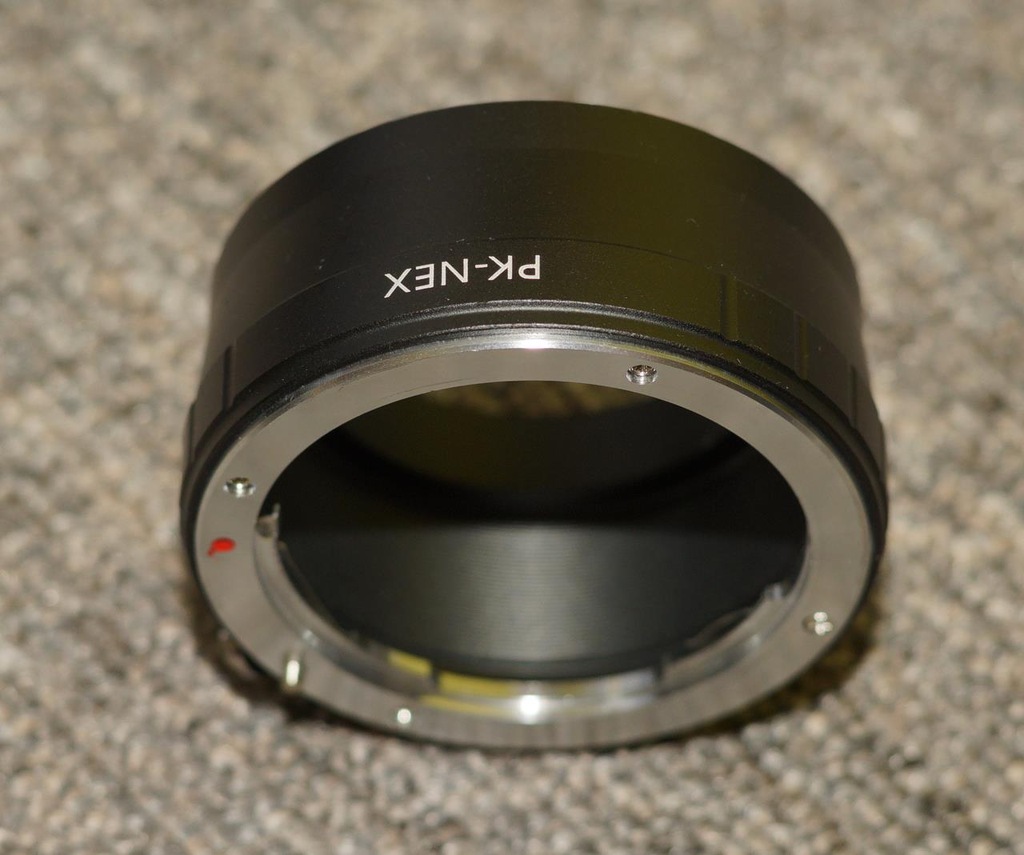 Adapter body Sony E na obiektywy Pentax