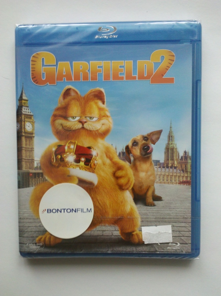 GARFIELD 2 BLU-RAY A TAIL OF TWO KITTIES FOLIA NOW