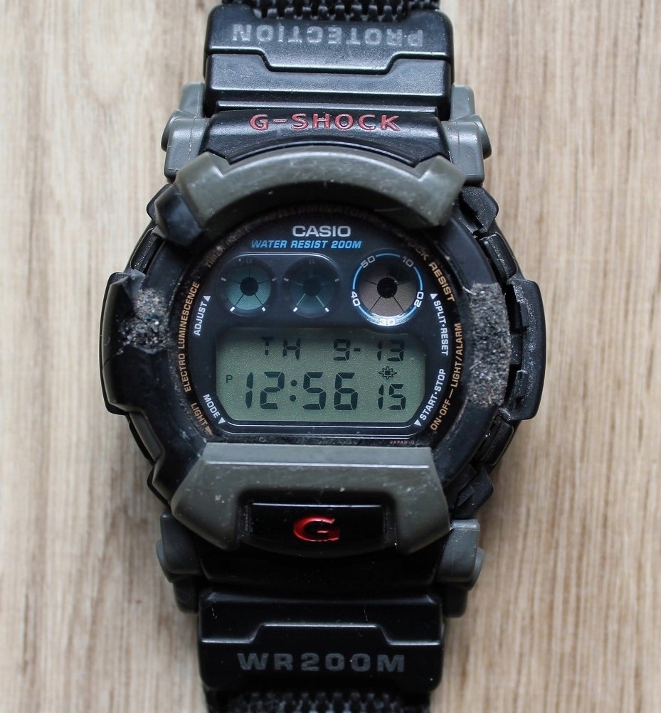 Zegarek CASIO G-SHOCK DW-002 USZKODZONY BCM