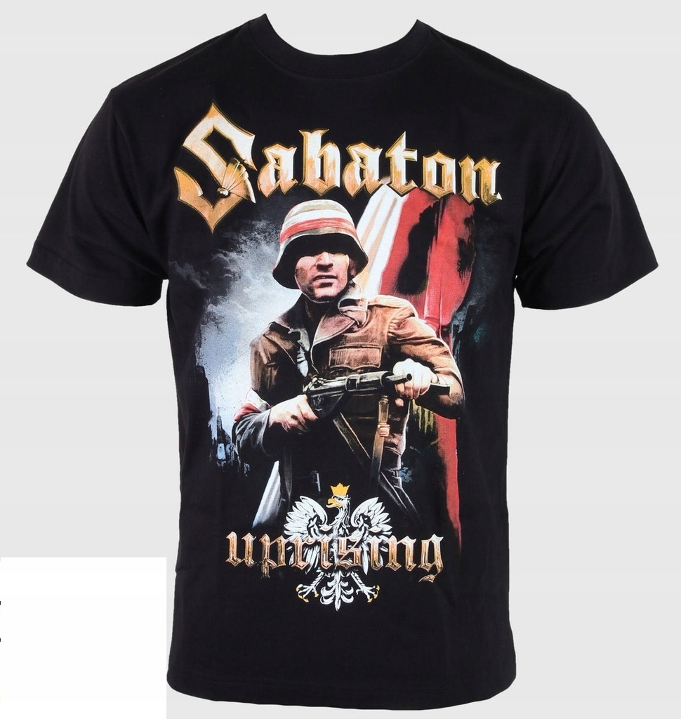 Koszulka t-shirt SABATON UPRISING WARSZAWO WALCZ !