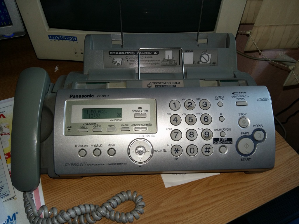 Fax Panasonic KX-FP218