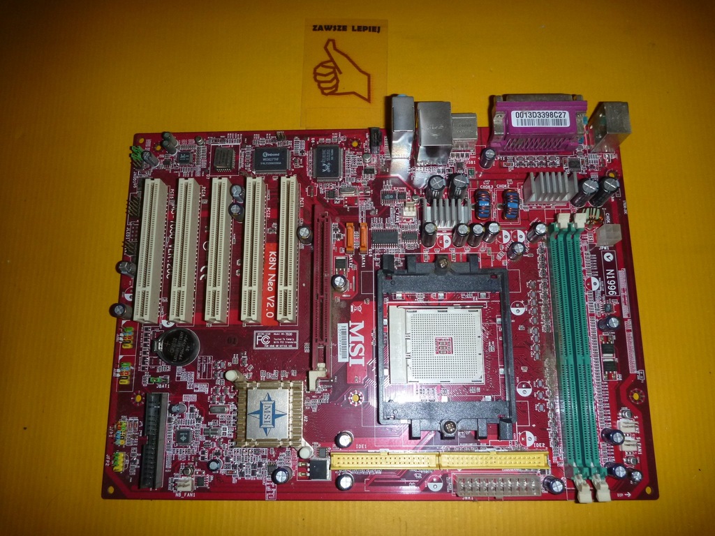754 MSI MODEL K8N NEO V2.0  GWARANCJA