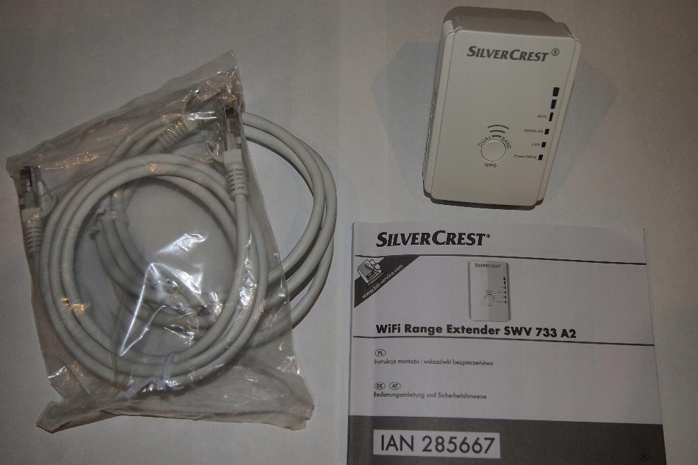 Silvercrest Swv 733 A1 Amplificador De Wifi Silvercrest Wifi