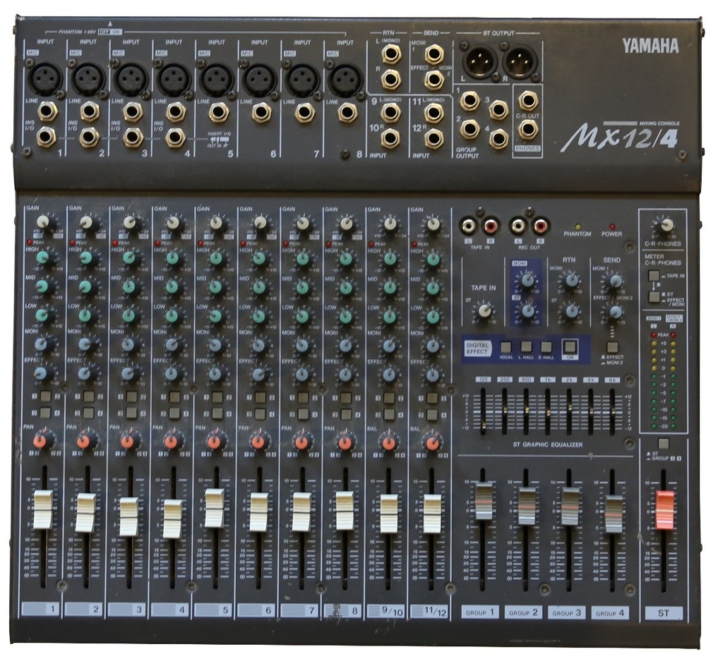 YAMAHA ミキサーMX12/4
