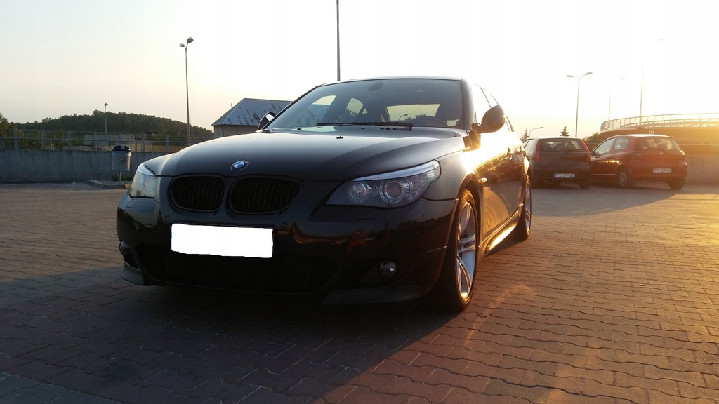 BMW e60 545i ///M5. manual!! 7628023515 oficjalne
