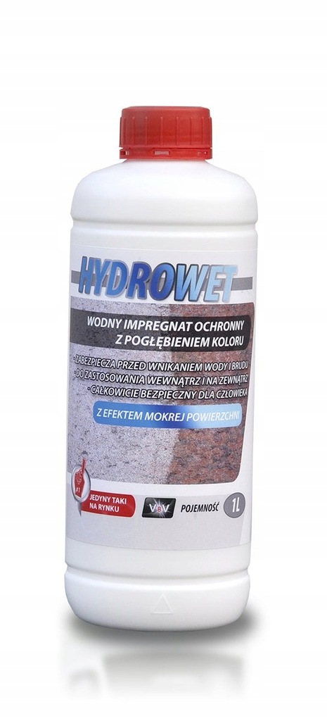 HYDROWET impregnat pogłębiajacy kolor 1 Ltr