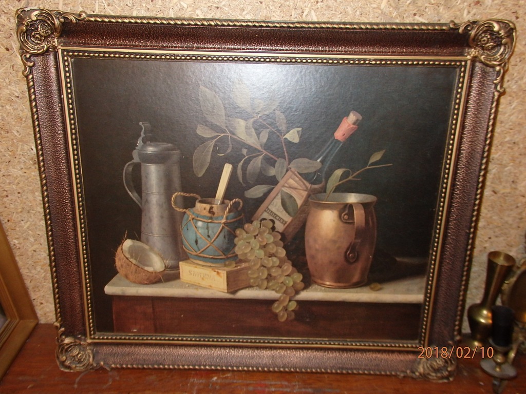 Wiliam M. Harnett martwa natura