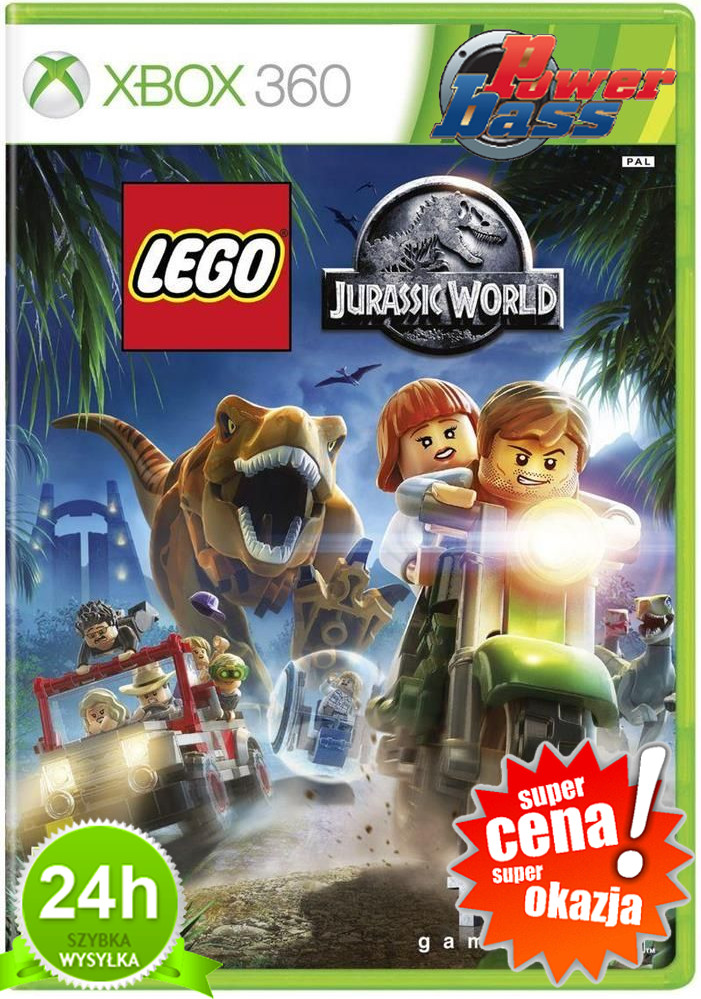 LEGO JURASSIC WORLD XBOX 360 NOWA FOLIA NAPISY PL ...