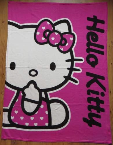 Koc Hello Kitty 160x130 Kolor wielobarwny - SINSAY - 4127A-MLC